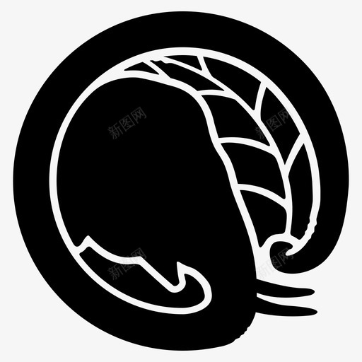 大象动物象牙图标svg_新图网 https://ixintu.com 动物 动物园 大象 象牙 野生