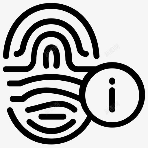 生物特征指令认证指令生物特征信息图标svg_新图网 https://ixintu.com 信息 图标 指令 测量 特征 生物 线图 认证