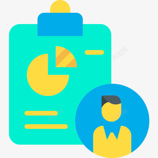 分析商业和管理6平级图标svg_新图网 https://ixintu.com 分析 商业 平级 管理