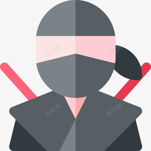 忍者日本31号扁平图标svg_新图网 https://ixintu.com 31号 忍者 扁平 日本