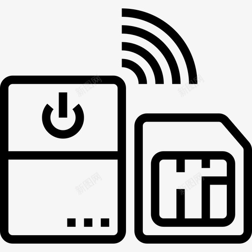 Wifi技术和电子3概述图标svg_新图网 https://ixintu.com Wifi 技术 概述 电子