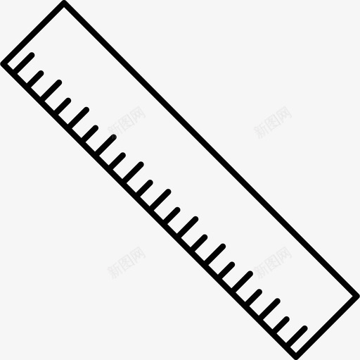 秤教育尺子图标svg_新图网 https://ixintu.com 尺子 教育 文具