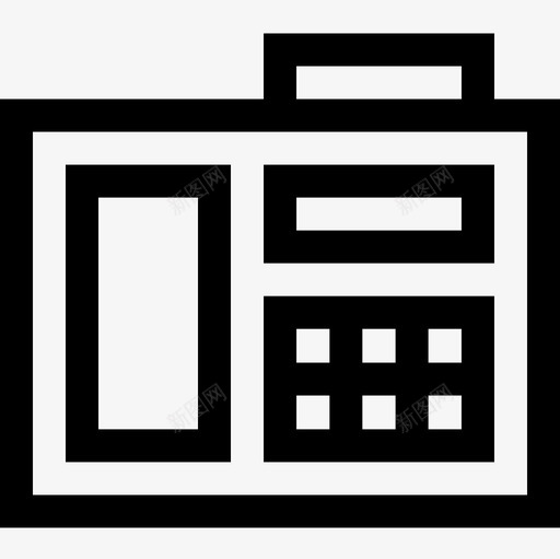 电话19号工作场所直线电话图标svg_新图网 https://ixintu.com 19号工作场所 电话 直线电话