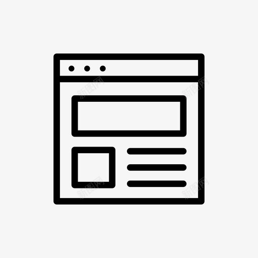 网站页面浏览器网站创建图标svg_新图网 https://ixintu.com 浏览器 网站创建 网站新闻 网站模板 网站页面