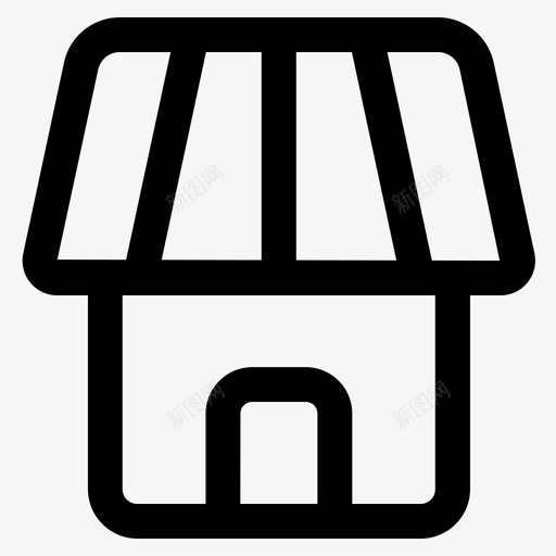 商店商业市场图标svg_新图网 https://ixintu.com 商业 商店 市场 电子商务