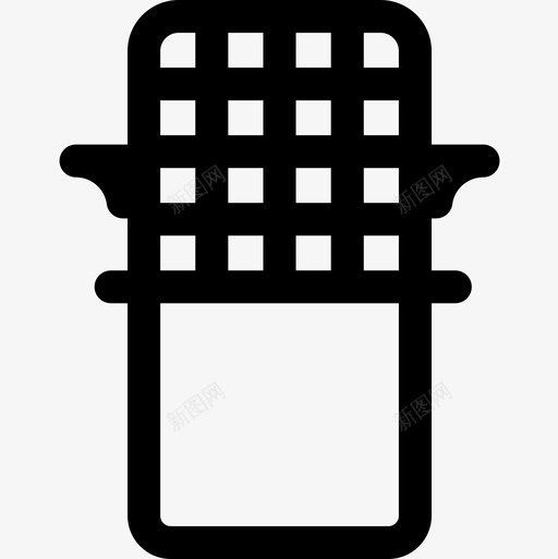 草坪椅露营114直线型图标svg_新图网 https://ixintu.com 直线型 草坪椅 露营114
