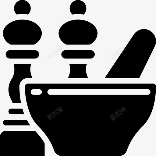 调味料饮食和营养2填充图标svg_新图网 https://ixintu.com 填充 调味料 饮食和营养2