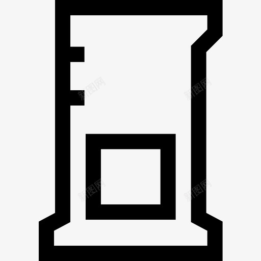 烧杯化学31线性图标svg_新图网 https://ixintu.com 化学31 烧杯 线性