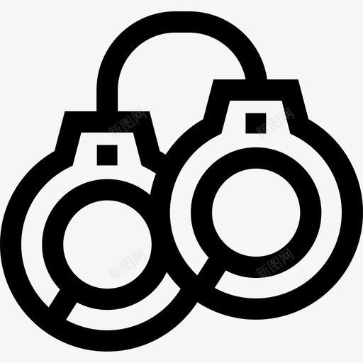 手铐犯罪调查22直系图标svg_新图网 https://ixintu.com 手铐 犯罪 直系 调查