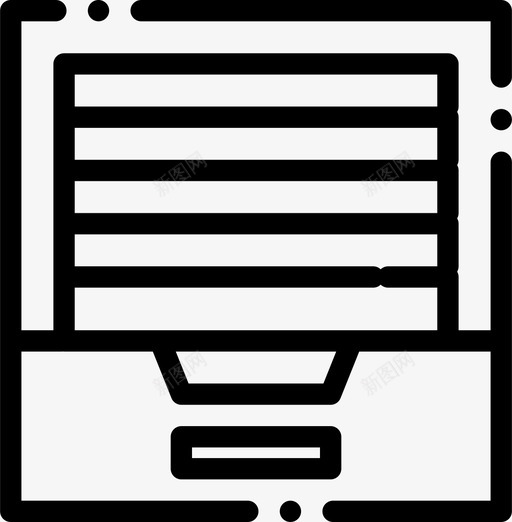 档案抽屉图标svg_新图网 https://ixintu.com 抽屉 档案
