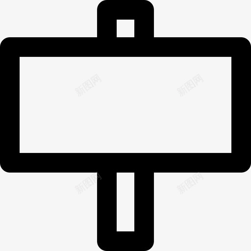 标牌博物馆55直线图标svg_新图网 https://ixintu.com 博物馆 标牌 直线