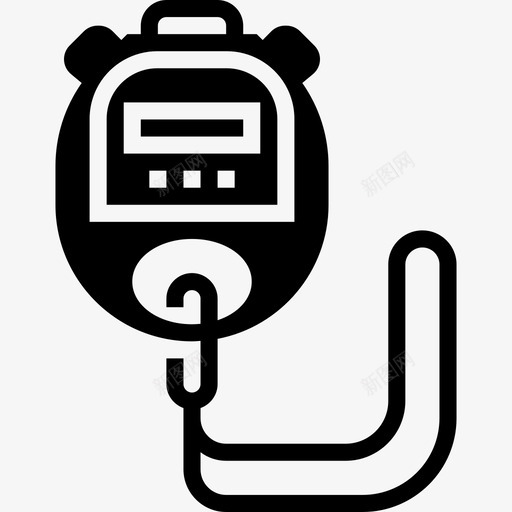 秒表篮球12字形图标svg_新图网 https://ixintu.com 字形 秒表 篮球12