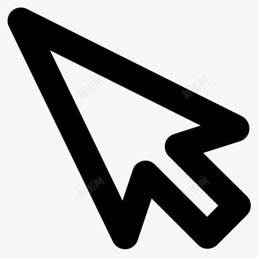 鼠标指针计算机鼠标用户界面图标svg_新图网 https://ixintu.com 用户界面 计算机鼠标 鼠标指针