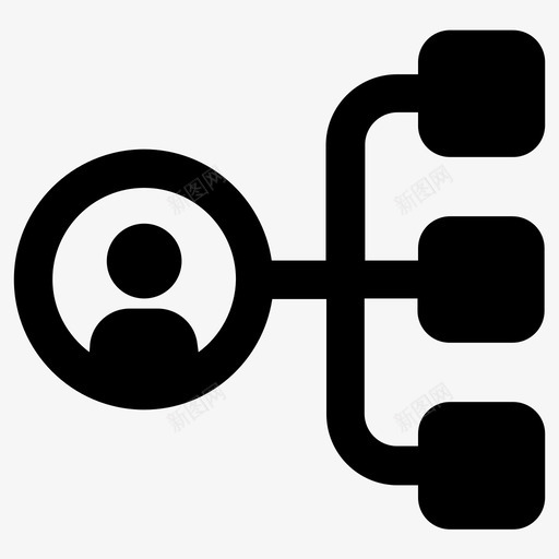 管理层级经理图标svg_新图网 https://ixintu.com 层级 管理 经理 结构 项目