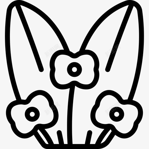 喷雾剂植物学线状图标svg_新图网 https://ixintu.com 喷雾剂 植物学 线状