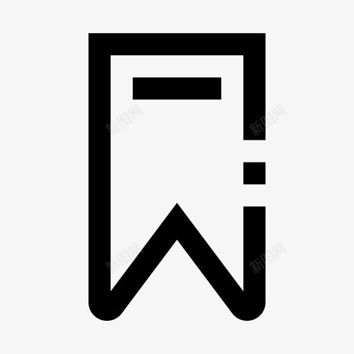 标记书签界面图标svg_新图网 https://ixintu.com 书签 元素 标记 用户界面 界面