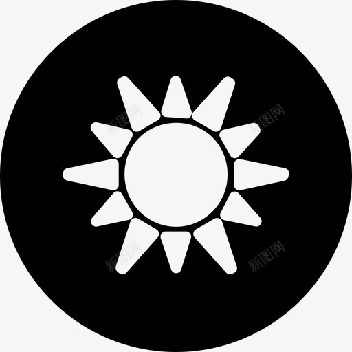 太阳野营圆满地图标svg_新图网 https://ixintu.com 太阳 野营圆满地