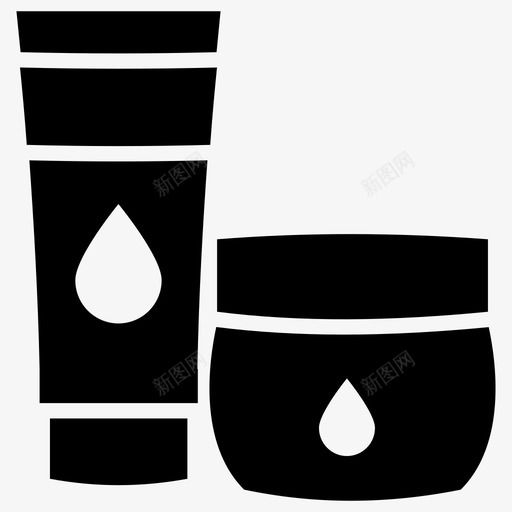 精油草本油按摩油图标svg_新图网 https://ixintu.com spa spa油 天然油 按摩 按摩油 治疗 精油 美容符号集 草本油