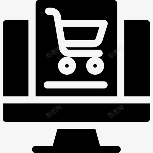 网上商店购物115稳定图标svg_新图网 https://ixintu.com 稳定 网上商店 购物