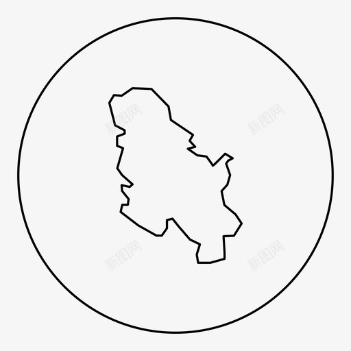 塞尔维亚地图巴尔干半岛贝尔格莱德图标svg_新图网 https://ixintu.com 半岛 地图 塞尔维亚 巴尔干 欧洲 贝尔格莱德