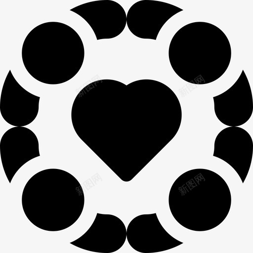 友谊友谊24充满图标svg_新图网 https://ixintu.com 充满 友谊