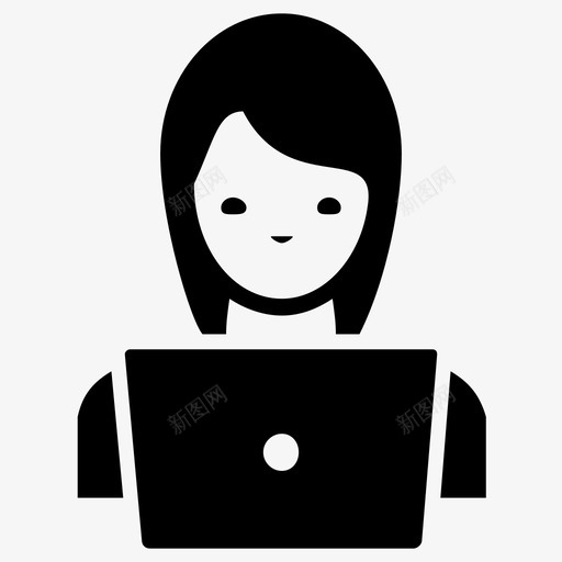 会议商务面试图标svg_新图网 https://ixintu.com 会议 会议室 办公室 商务 面试
