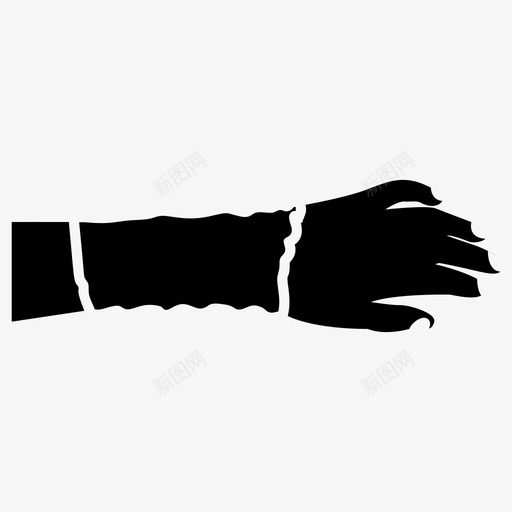 手腕绷带意外事故手腕骨折图标svg_新图网 https://ixintu.com 人体 伤害 受伤 固体 意外事故 手腕 手腕骨折 物理 疼痛 绷带 部位 骨折