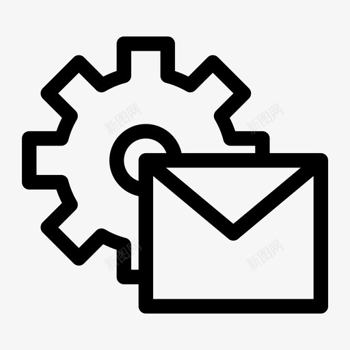 信息设置配置装备图标svg_新图网 https://ixintu.com 信息设置 字母 支持 装备 配置