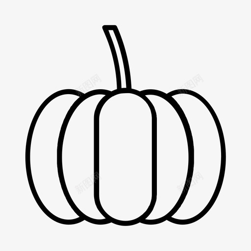 南瓜食物水果图标svg_新图网 https://ixintu.com 万圣节 南瓜 水果 水果和蔬菜 蔬菜 食物