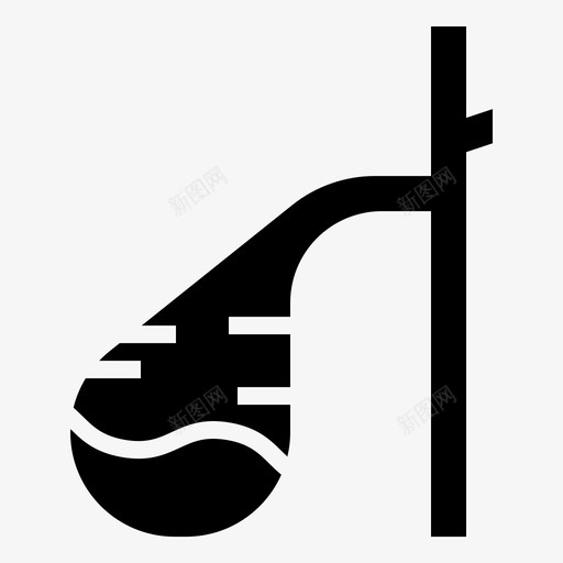 胆囊胆汁器官图标svg_新图网 https://ixintu.com 人体 储藏室 器官 胆囊 胆汁
