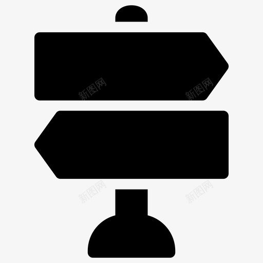 路标方向指引指路标图标svg_新图网 https://ixintu.com 功率 图形字形图标 指路标 方向指引 路径指引 路标 速度 道路指引
