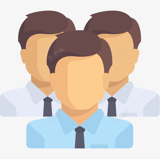 客户信息-发展会员svg_新图网 https://ixintu.com 客户信息-发展会员