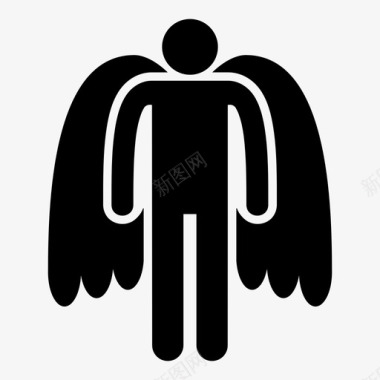 天使小天使守护者图标图标