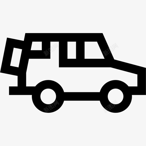 汽车沙漠18直线型图标svg_新图网 https://ixintu.com 汽车 沙漠 直线 线型