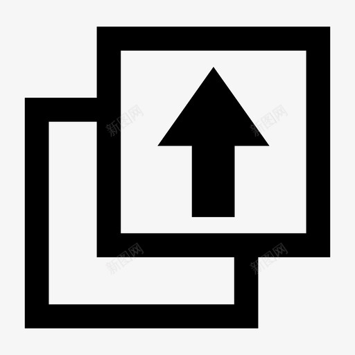 打开导入加载图标svg_新图网 https://ixintu.com 加载 导入 打开 标志