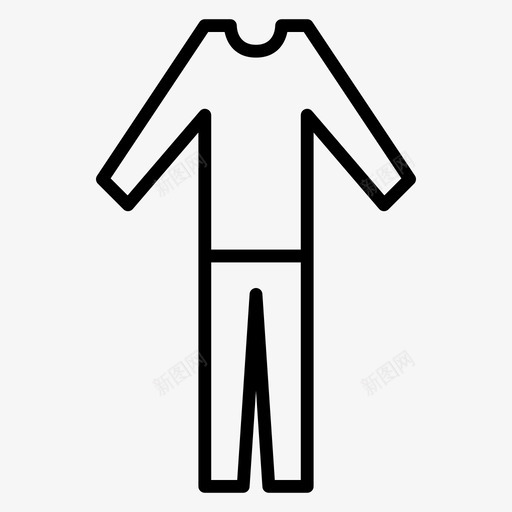 服装时尚男性图标svg_新图网 https://ixintu.com 时尚 服装 男性 购物