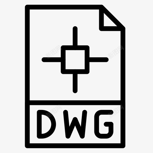 文件文件类型8线性图标svg_新图网 https://ixintu.com 文件 类型 线性