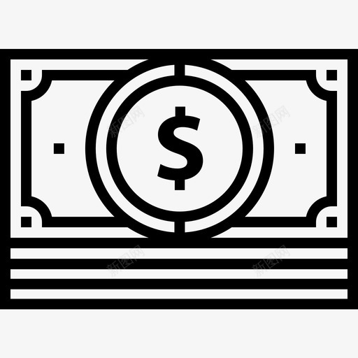 票据银行业54直系图标svg_新图网 https://ixintu.com 直系 票据 银行业