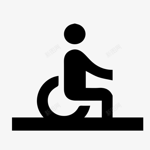 道路无障碍设施svg_新图网 https://ixintu.com 道路无障碍设施