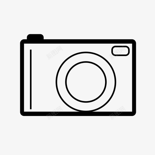 照相机小工具无镜图标svg_新图网 https://ixintu.com 小工 工具 无镜 照片 照相机