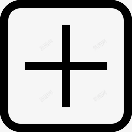 附加基本4线性图标svg_新图网 https://ixintu.com 基本 线性 附加