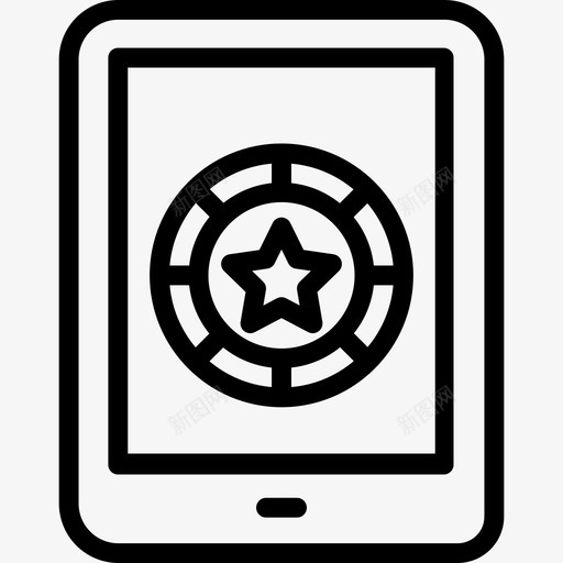 扑克41号赌场直线型图标svg_新图网 https://ixintu.com 41号 扑克 直线 线型 赌场