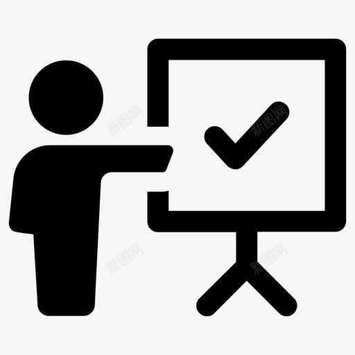 批准接受同意图标svg_新图网 https://ixintu.com 同意 批准 授予 授权 接受