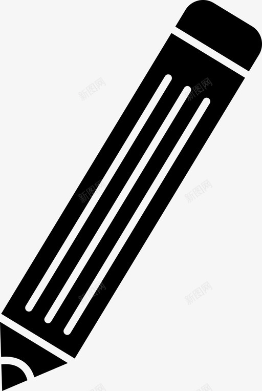 铅笔教育写作图标svg_新图网 https://ixintu.com 写作 教育 铅笔
