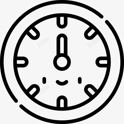 新年新年建议16线性图标svg_新图网 https://ixintu.com 新年 新年建议16 线性