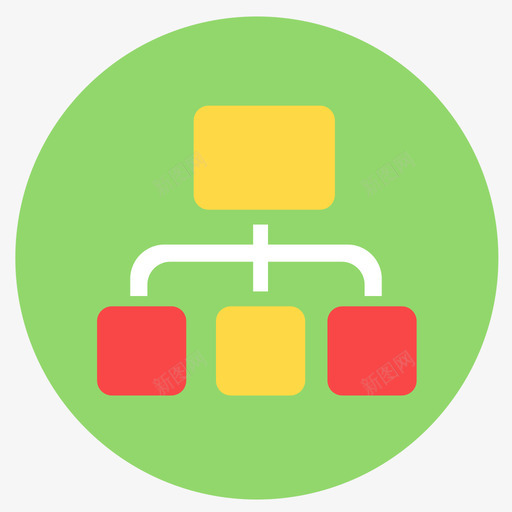 分销系统svg_新图网 https://ixintu.com 分销系统 填充 多色