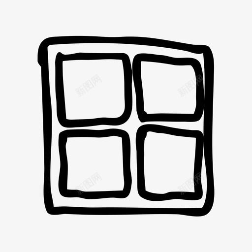 牛奶巧克力巧克力棒手绘食品图标svg_新图网 https://ixintu.com 巧克力 手绘 牛奶 食品
