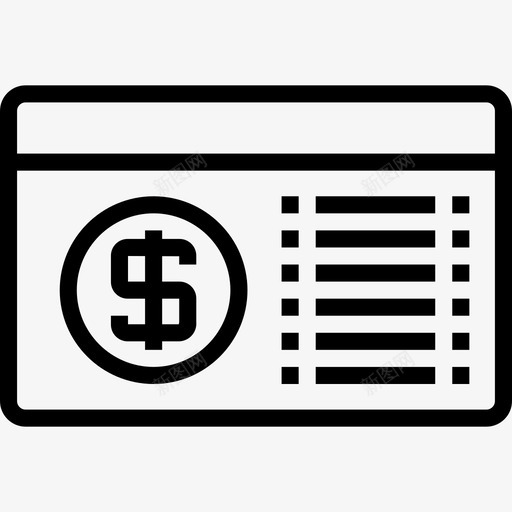 存折金融交易3概要图标svg_新图网 https://ixintu.com 存折 概要 金融交易3