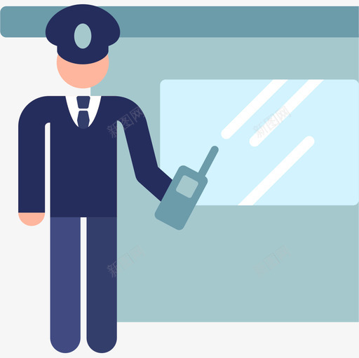 警察95号保安彩色图标svg_新图网 https://ixintu.com 95号 保安 彩色 警察