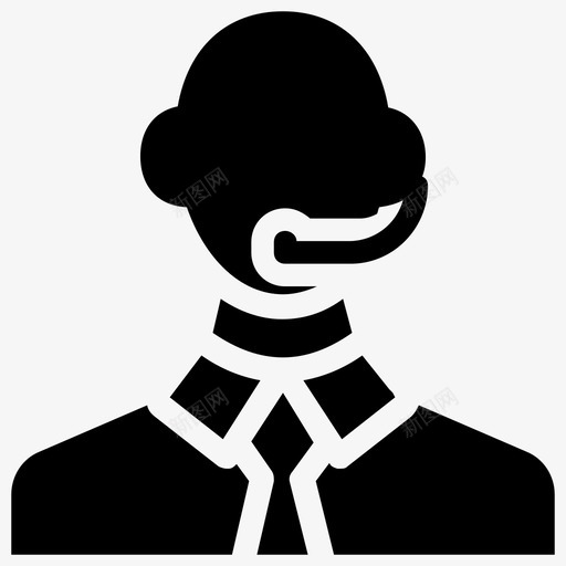 客户支持客户代表客户服务图标svg_新图网 https://ixintu.com 客户代表 客户关系管理字形图标 客户支持 客户服务 带耳机的人 电话营销 管理